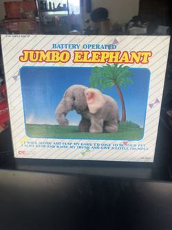 Collectible Jumbo Elephant Toy