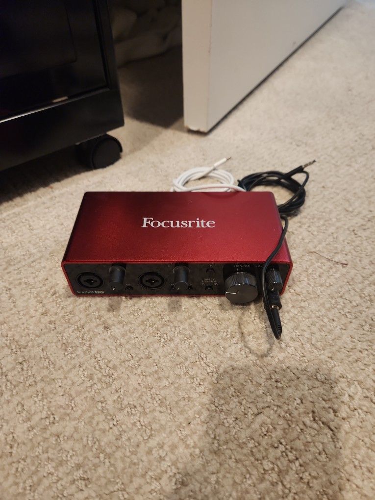 Focusrite 2i2 3rd Generation  Audio Interface