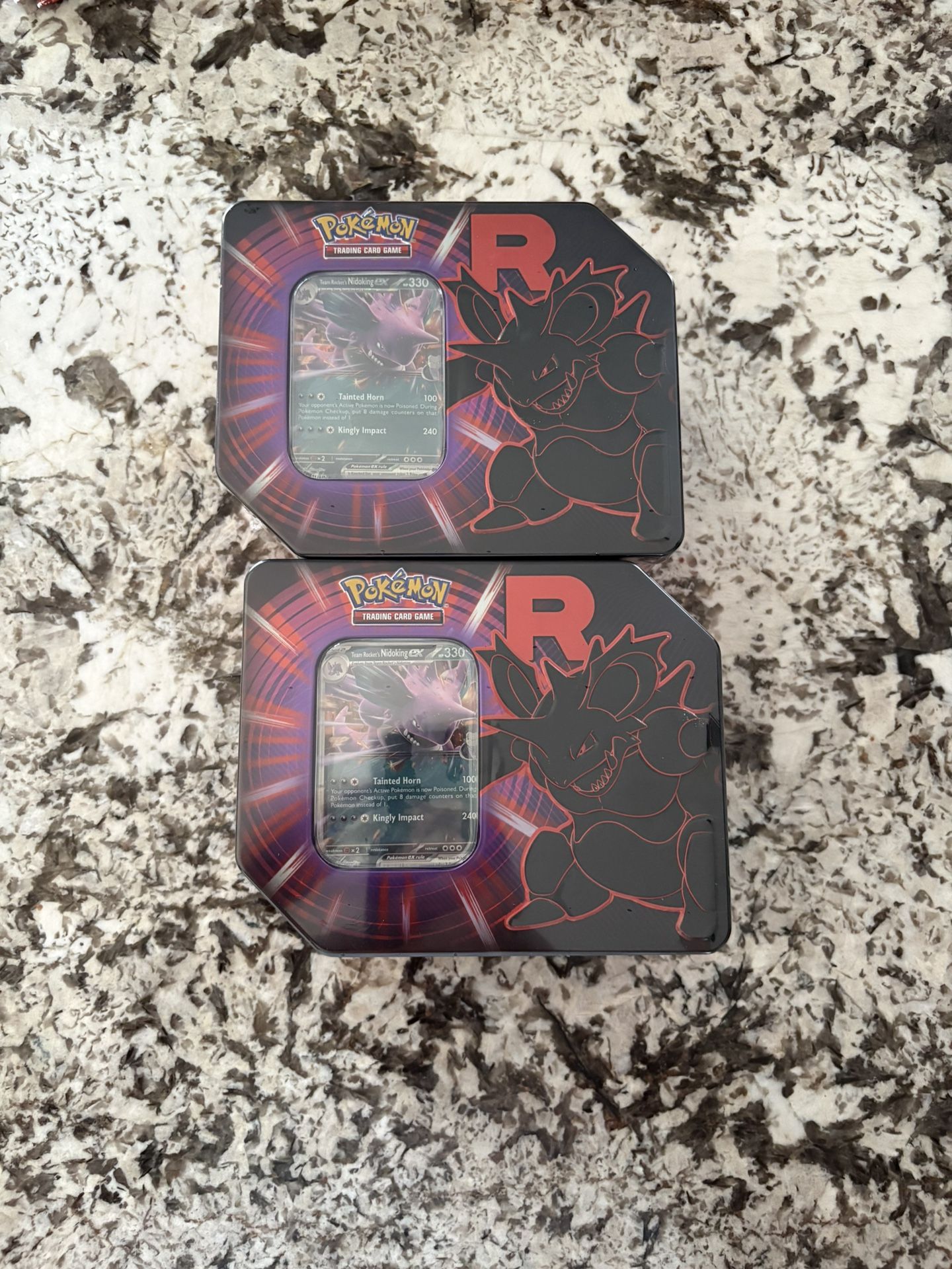 Pokémon Destined Rivals Team Rocket Tins Sealed $45 Each