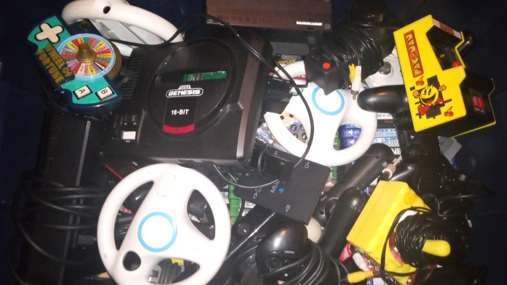 ALL of Video Games and Controllers and Other Accessories