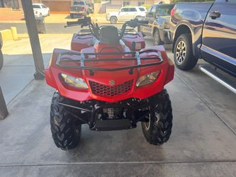 Suzuki kingquad 4x4 atv only 997 miles