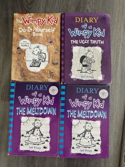 4 Diary of a Wimpy Kid Books