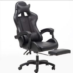 BRAND NEW PC & Racing Game Chair BLACK / !