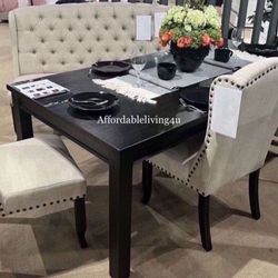 6 Pc Dining Table Set Brand New In Box 