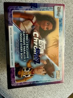 Brand new 2026 Topps Chrome Disney Value Box