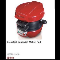 Easy Breakfast Sandwich Maker 