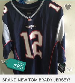 BRAND NEW TOM BRADY JERSEY