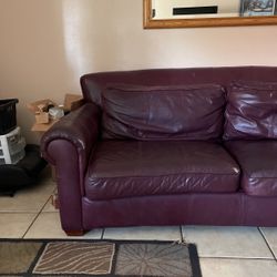 Leather Couch