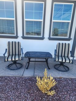 3 piece patio furniture set