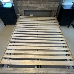Ashely Queen Bed Frame And Dresser Set