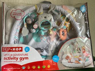 SKIP* HOP. AGES 0+ UP FOR ADVENTURE activity gym