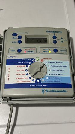 Weathermatic SMARTLINE 4 Zone Station Indoor/Outdoor Sprinkler Control