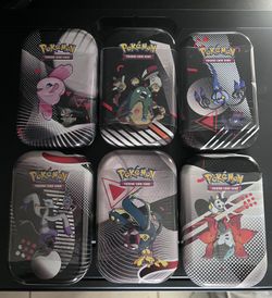 Pokemon Unova Mini Tin Set Of 6