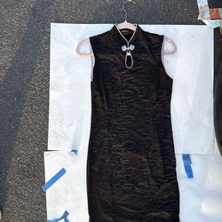 Black Chinese Dress