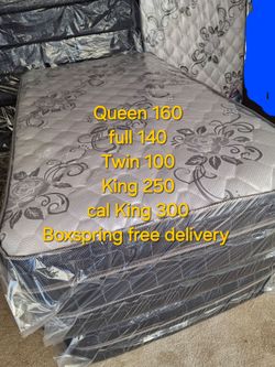Mattress Pillow Top New
