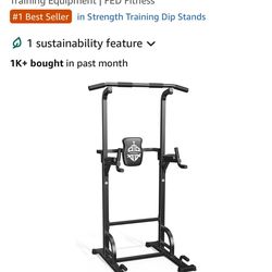 Pull-Up bar rack station BRAND NEW- dips, pull ups, garage workout rack