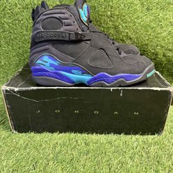 Size 10M - Jordan 8 Retro Aqua 2007