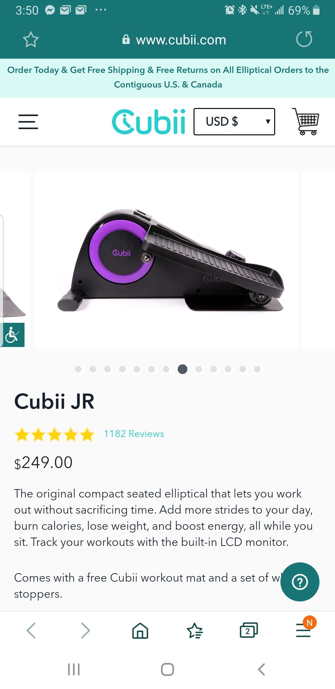 THIS IS A CUBII JR. NEW