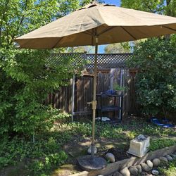 Outside Umbrella And Stand