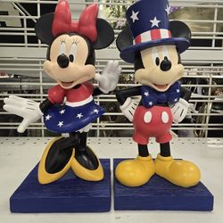 🇺🇸 Mickey & Minnie Mouse Figurine Set 🇺🇸