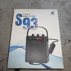 Voice Amplifier with Wireless Microphone & Speaker