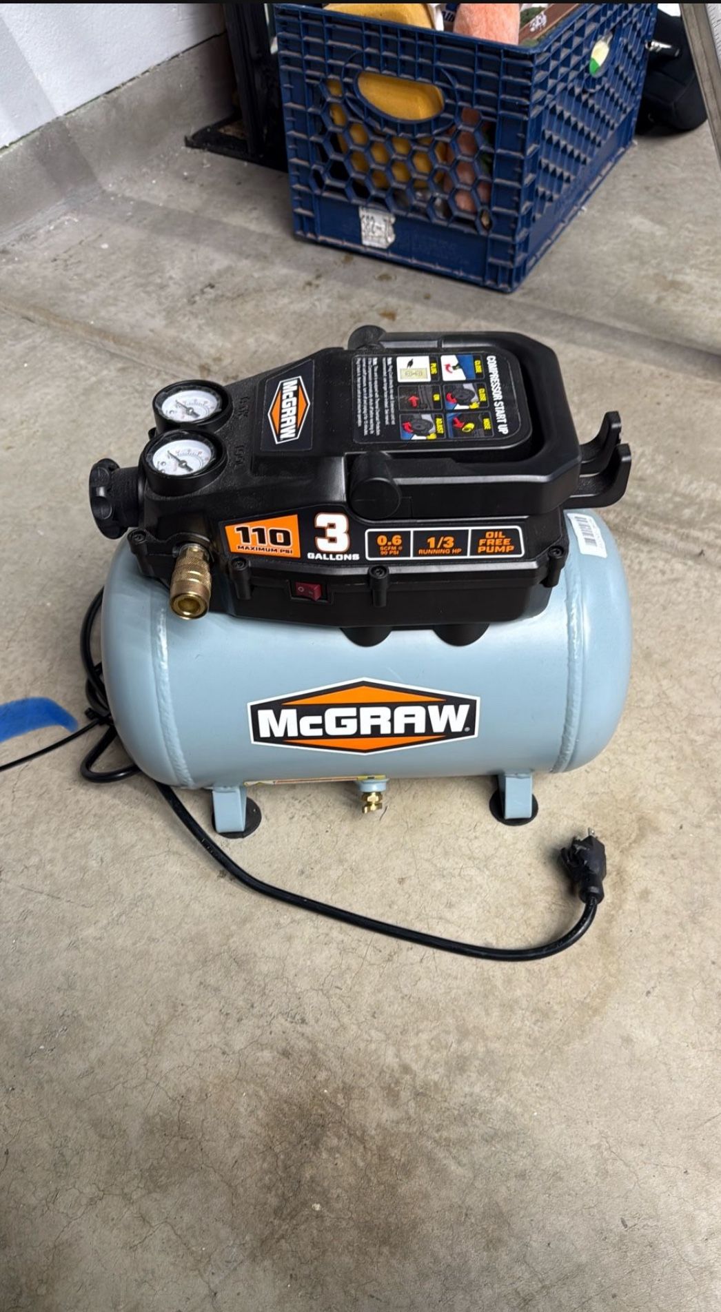 McGraw Air Compressor 