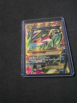 Pokemon Cards XY Ancient Origins M Rayquaza EX Shiny Full Art