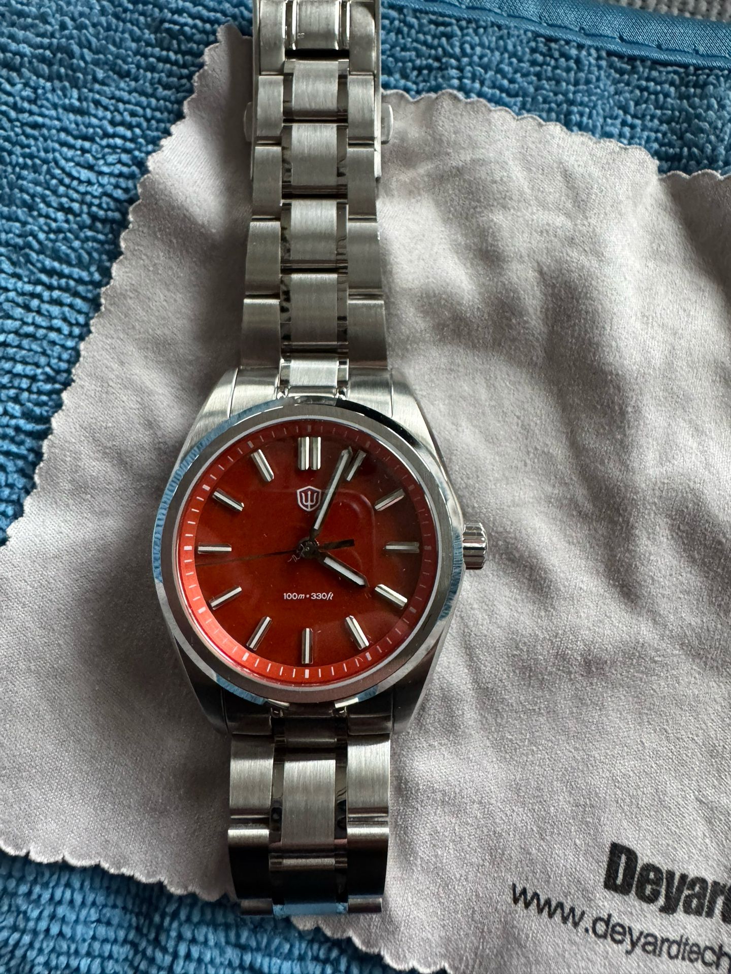 Watchdives WD0003B Red-Orange Agate