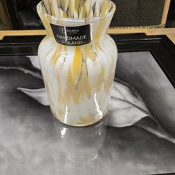 SOLBIKA GLASSWORKS Hand Made Polish Vase