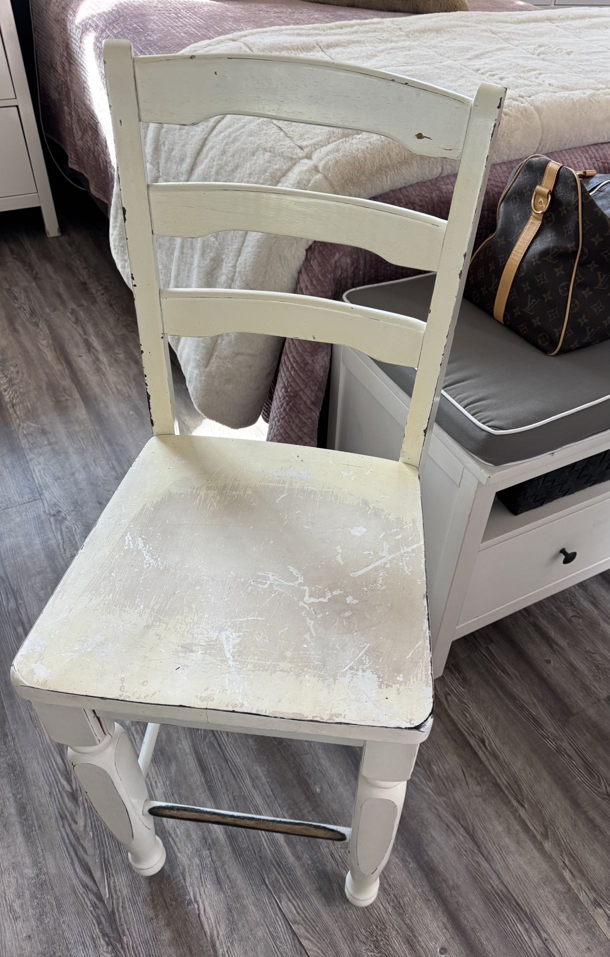 Solid Wood Bar Stool