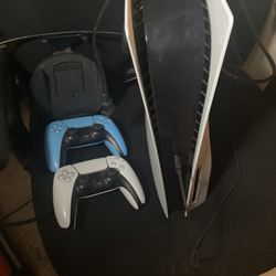 Ps5 With Extra Controller 