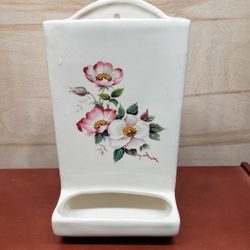 House of Webster Ceramic Briar Rose Wall Canister