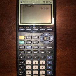 Texas Instruments TI-83 Plus. $30
