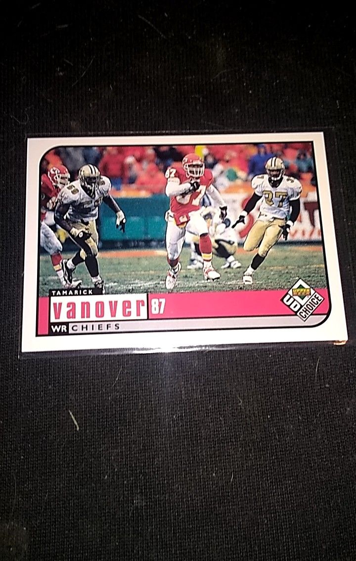 Chiefs football card