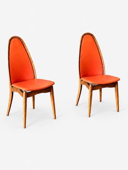 1x Mid-Century Modern Desk Chair by Stakmore, c.1960's - Delivery Available