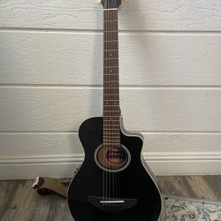 Yamaha travel size electric/acoustic guitar 