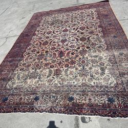 Antique Rug Approximately 12 X 15ʻ