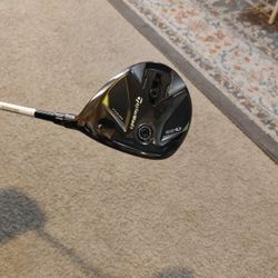 Qi35 Tour 3 Wood! Brand New Ventus Blue Reg Flex With Brand New TaylorMade Grip! 