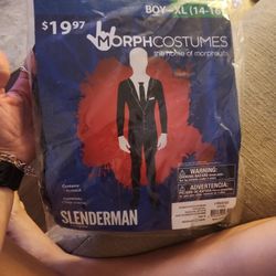 Boys Slenderman Costume 