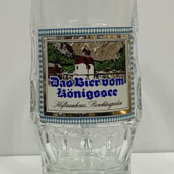 Lastal Das Bieruom Ronigssee 0.25L German Beer Glass Mug