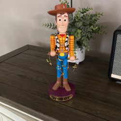 Kurt Adler Disney Toy Story Woody Nutcracker, 11-inch Height, Multicolor, Wood