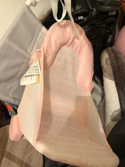 Pink Baby Bath Bed