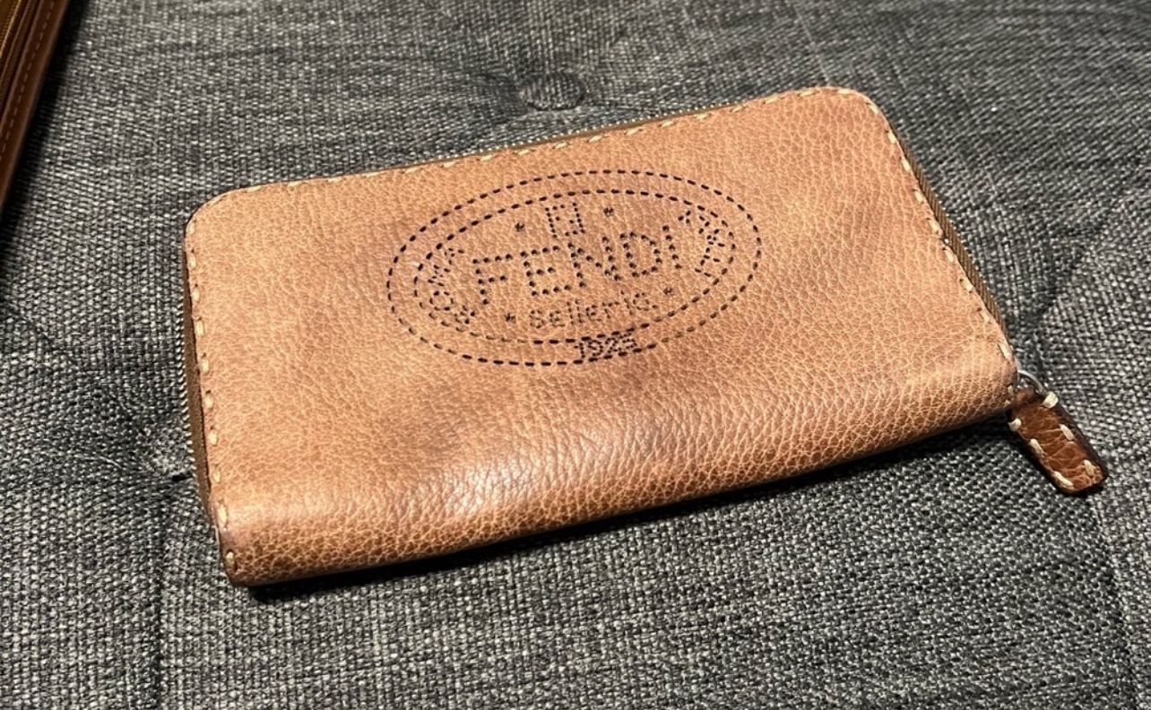 Authentic Fendi Leather Wallet