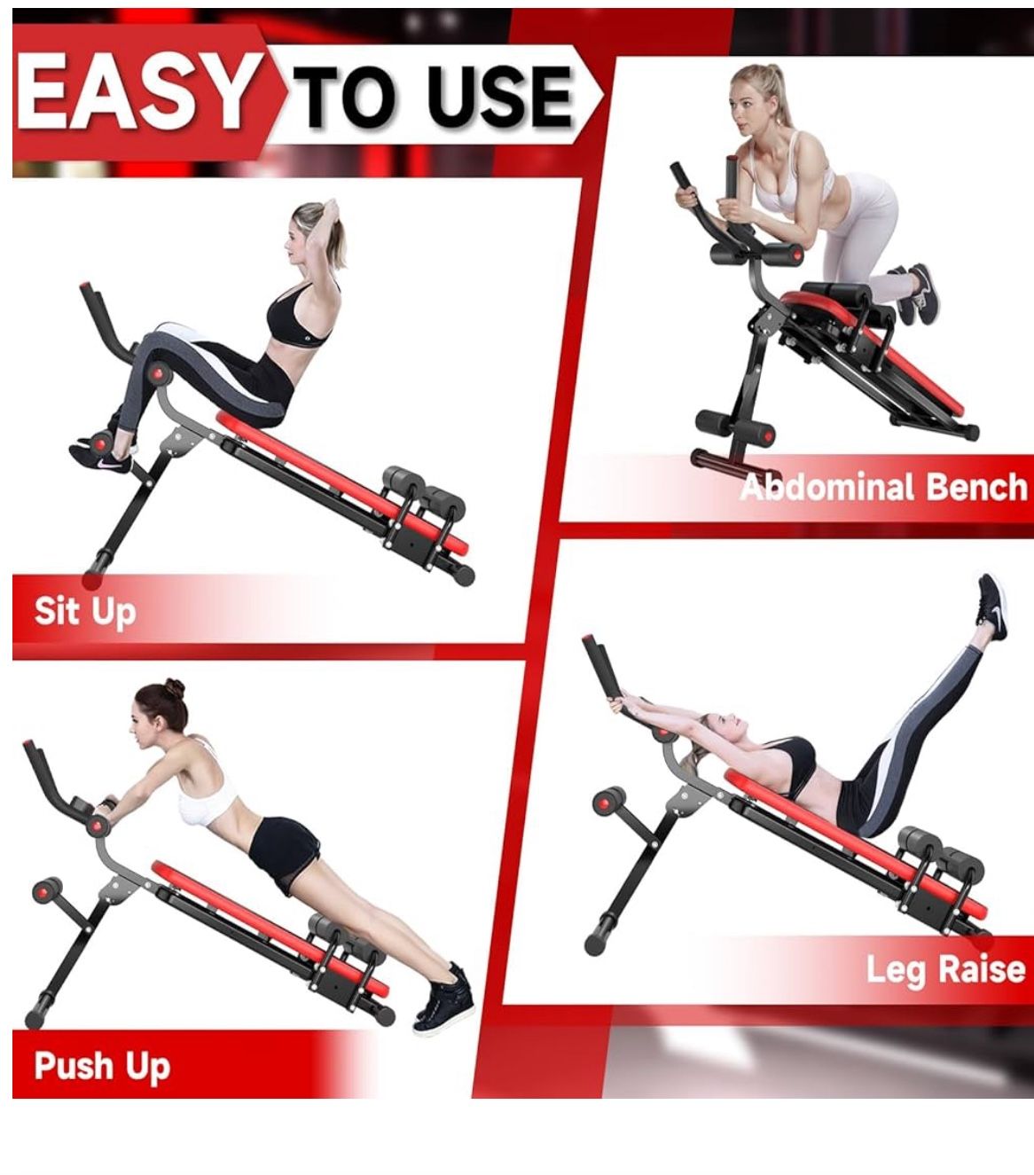 Bagzzia Abdominal Exercise Machine, Core And Fitness Trainer
