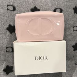 Dior pink pouch bag
