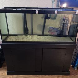 90 Gallon Fish Tank With Accessories 