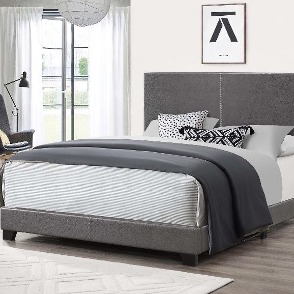 Special‼️‼️ Gray PUD Bed (Mattress is not Included)