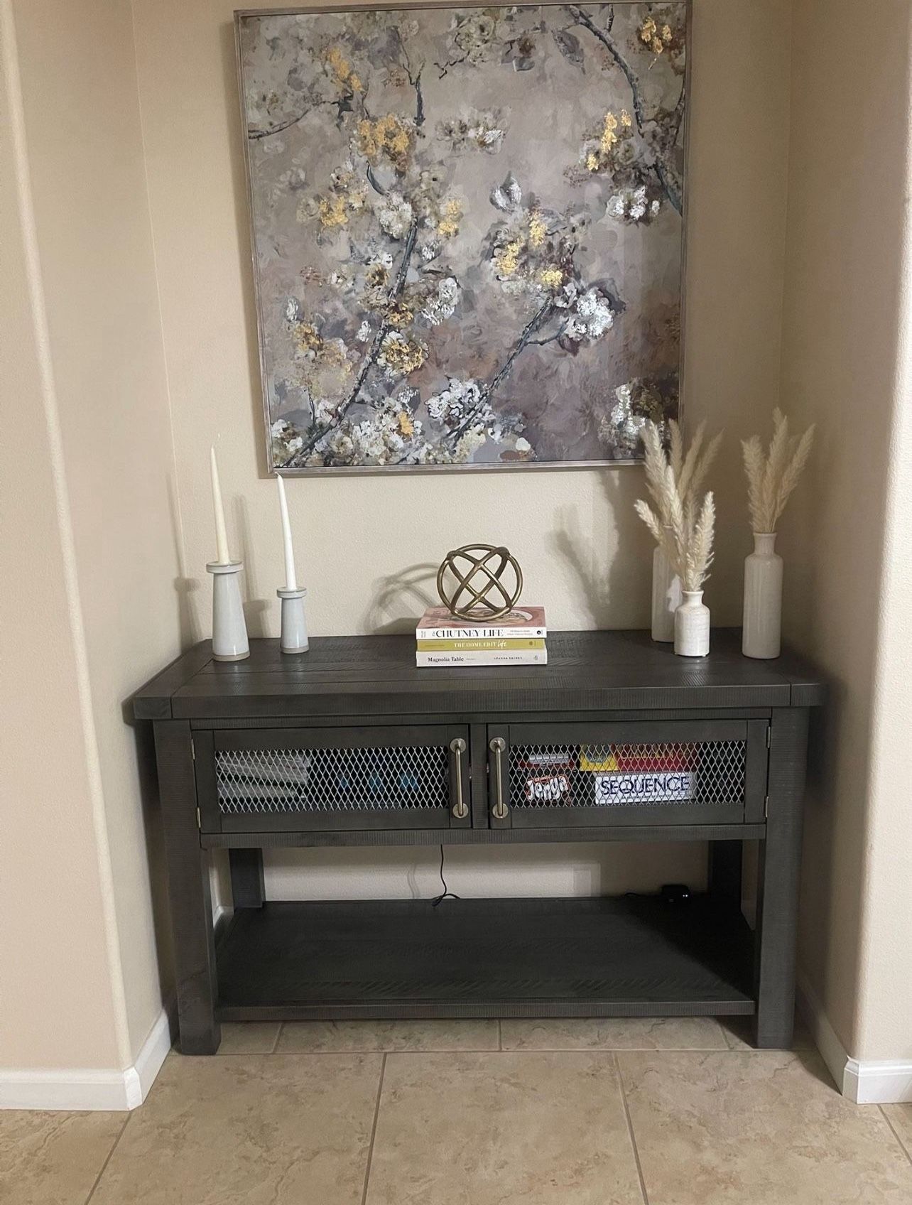 Entertainment TV Table Storage Stand