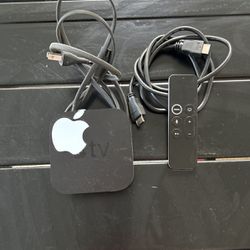 Apple TV / Remote/HDMI Cables