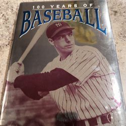 100 Years Of Baseball Book